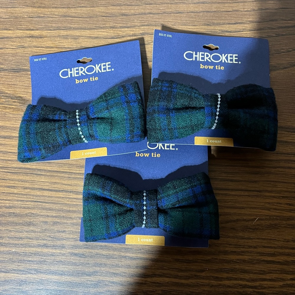 Boys Bow Tie - Set of 3 - New!